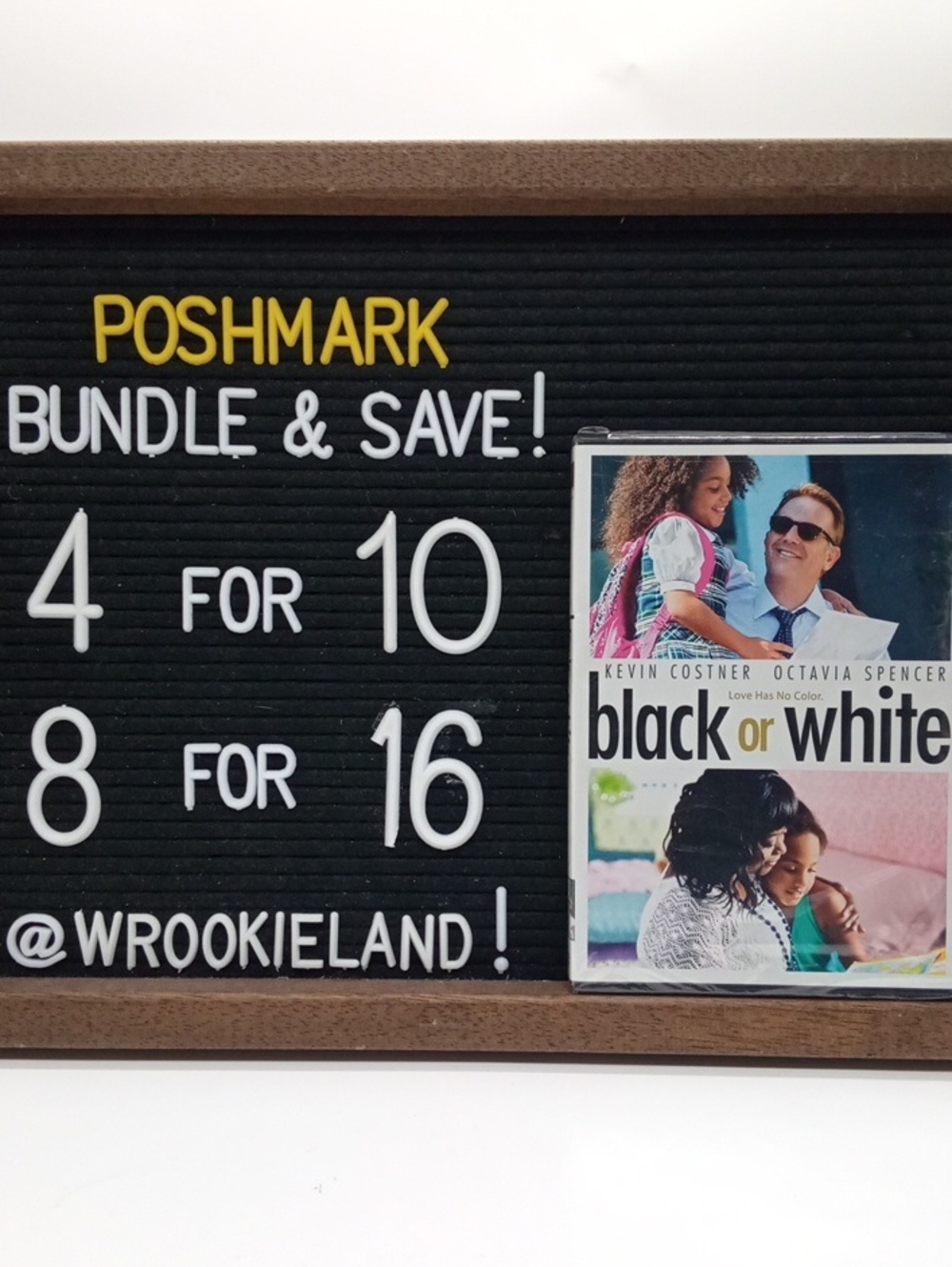 Black Or White DVD#H72